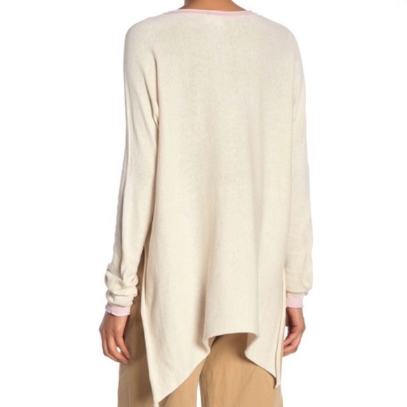 Cloth By Design‎ Oversized Tie Sweater Cream - Picture 2 of 7